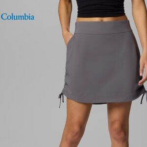 COLUMBIA Women's All Seasons™ Ruched Skort. Gray, Size Large, NWOT